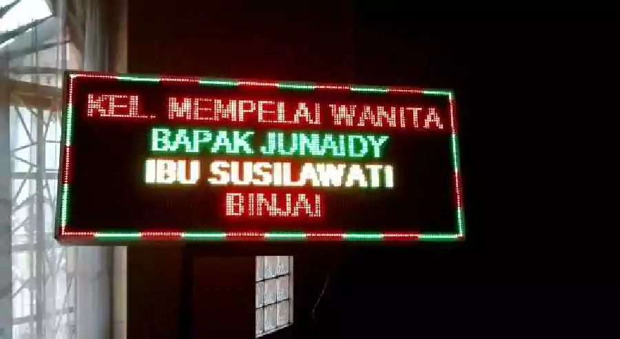 Papan Bunga Led Papan Bunga Led