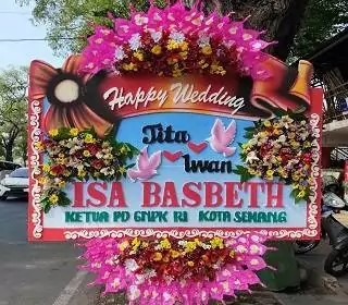 Papan Bunga Pernikahan